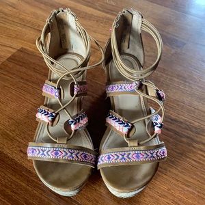 Justice Girls Wedge Sandal